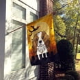 thumbnail image 2 of Caroline's Treasures BB1782CHF Halloween Cavalier Spaniel Flag Canvas House Size , Large, multicolor, 2 of 4