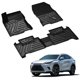 thumbnail image 1 of Alfombrillas LASFIT Fit para Lexus NX 2015-2021 de TPE, color negro, 1 of 9