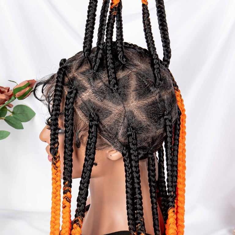 Braided Wigs for Women Full Double Lace Braided Wigs 