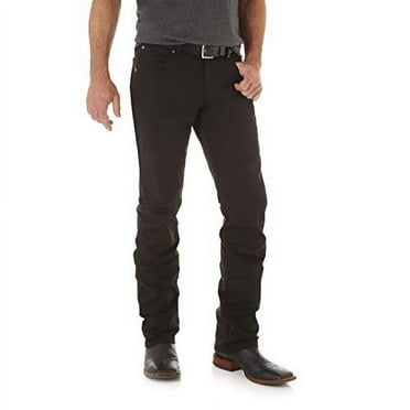 Wrangler Men's Retro Slim Fit Straight Leg Jean, Black, 35W x 34L