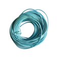 thumbnail image 1 of Cordón encerado de 1,5 mm, s de hilo encerado de imitación de cuero para manualidades, bricolaje, abalorios, fabricación de joyas, Cielo azul Macarena Joyería de cable de la toma, 1 of 8