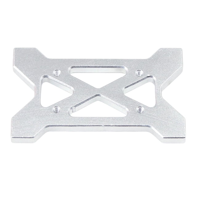 Caja de transferencia de metal de repuesto RC/soporte de amortiguación/soporte de batería/viga trasera delantera para Soporte de bandeja de batería