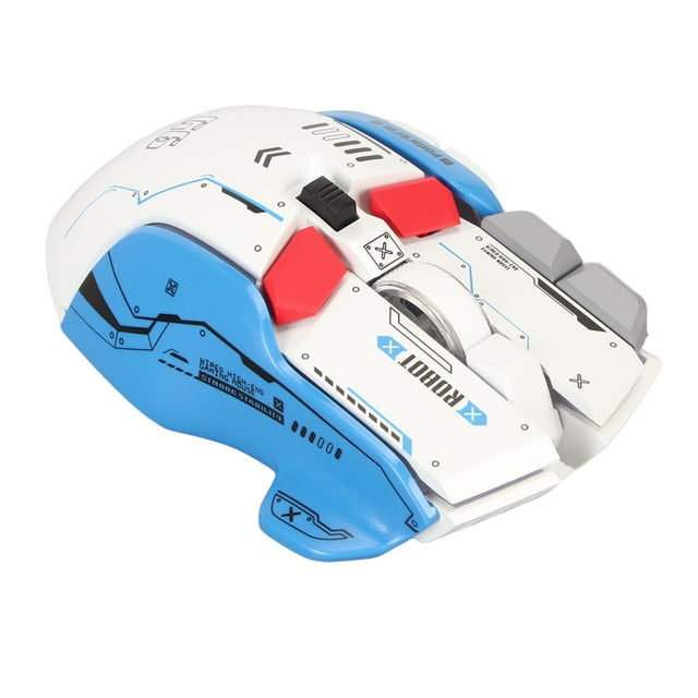 Souris de Jeu Filaire, 10 Boutons Macro Programmable Six Vitesses Réglables 12800 DPI PC Souris de Jeu 13 Modes d'Éclairage RGB Câble 5.7 Pieds Rebond Rapide Souris RGB pour Bureau, Gaming