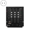 thumbnail image 2 of 3-Channel USB DJ Mixer with Built-in Audio Interface US Plug, 2 of 5