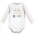 thumbnail image 6 of Hudson Baby Infant Girl Cotton Long-Sleeve Bodysuits 5pk, Girl Baby Bear, 12-18 Months, 6 of 6