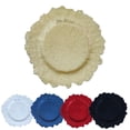 thumbnail image 2 of 12 Pcs, 12.6 Pouces, Plaques de Chargeur en Plastique Récif, Réutilisables et Résistantes aux Chocs Parfaites pour Mariage, Fête, Noël Rouge 13 Pouces, 2 of 6