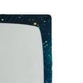 thumbnail image 3 of Galaxy Fitted Sheet Outer Space Theme Image Spiral Galaxy Stardust Astromony Cosmos Milky Way Stars Print, Soft Decorative Fabric Bedding, Navy Teal, by Ambesonne, 3 of 3