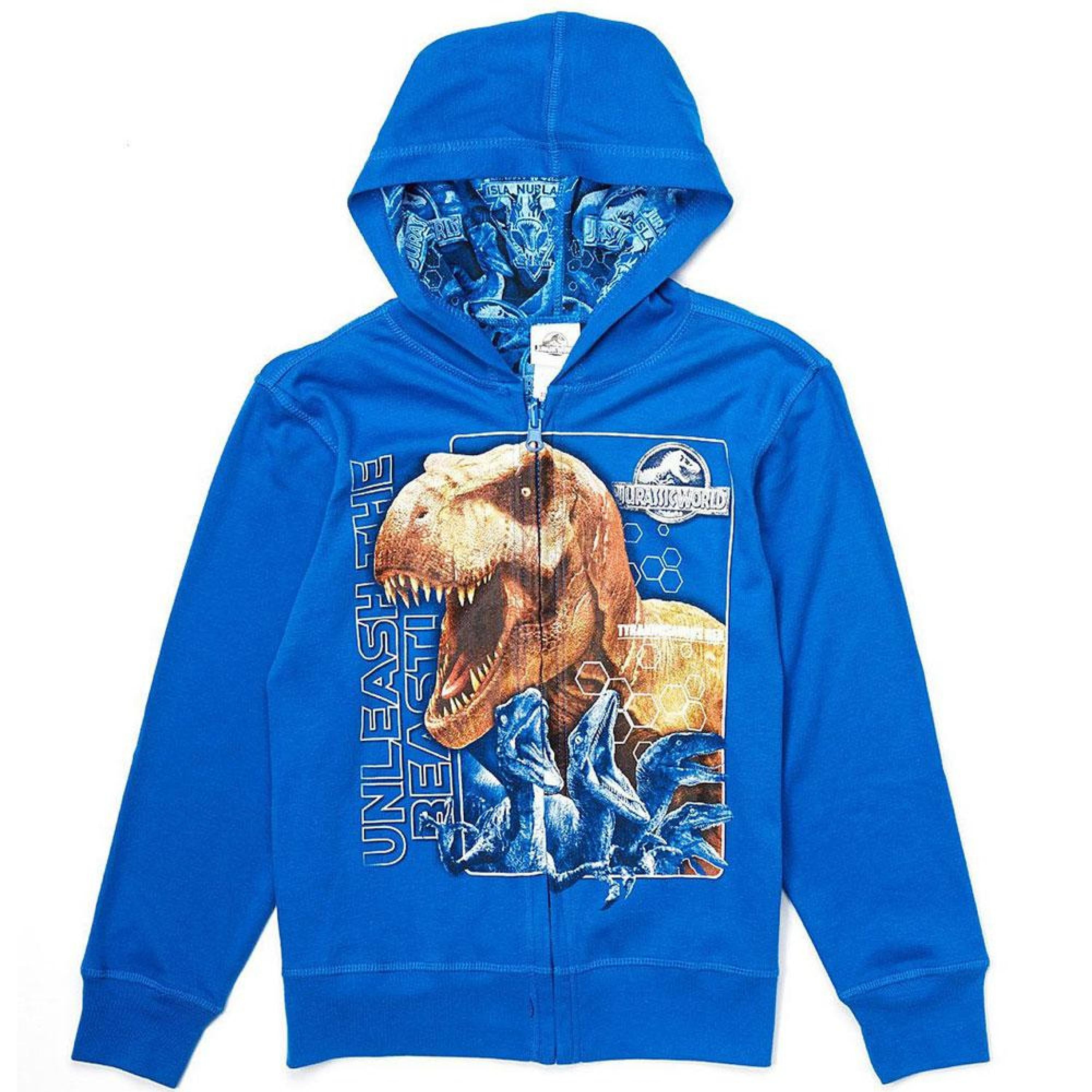 jurassic park zip up hoodie
