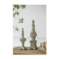 thumbnail image 5 of A&B Home Danna Finial Accent, Cement, 4.5" D x 4.5" W x 13.5" H, 5 of 8