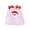 Pink-Santa, variant on RUINIXCW Toddler Baby Girl Christmas Dress Outfit Infant Baby Girls Fall Tank Dress Overalls Cute Santa Gingerbread Embroidery Sleeveless Striped Dress with Bows