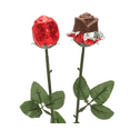 thumbnail image 6 of Red Foil-Wrapped Chocolatey Rose, Milk Chocolate Rose, Window Gift Box, Valentine's Day, 6 of 9
