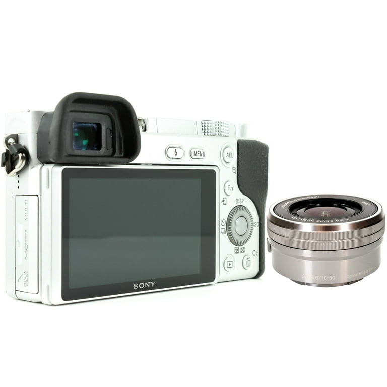 Sony Alpha A6100 24.2MP Mirrorless Camera with 16-50mm Zoom Lens