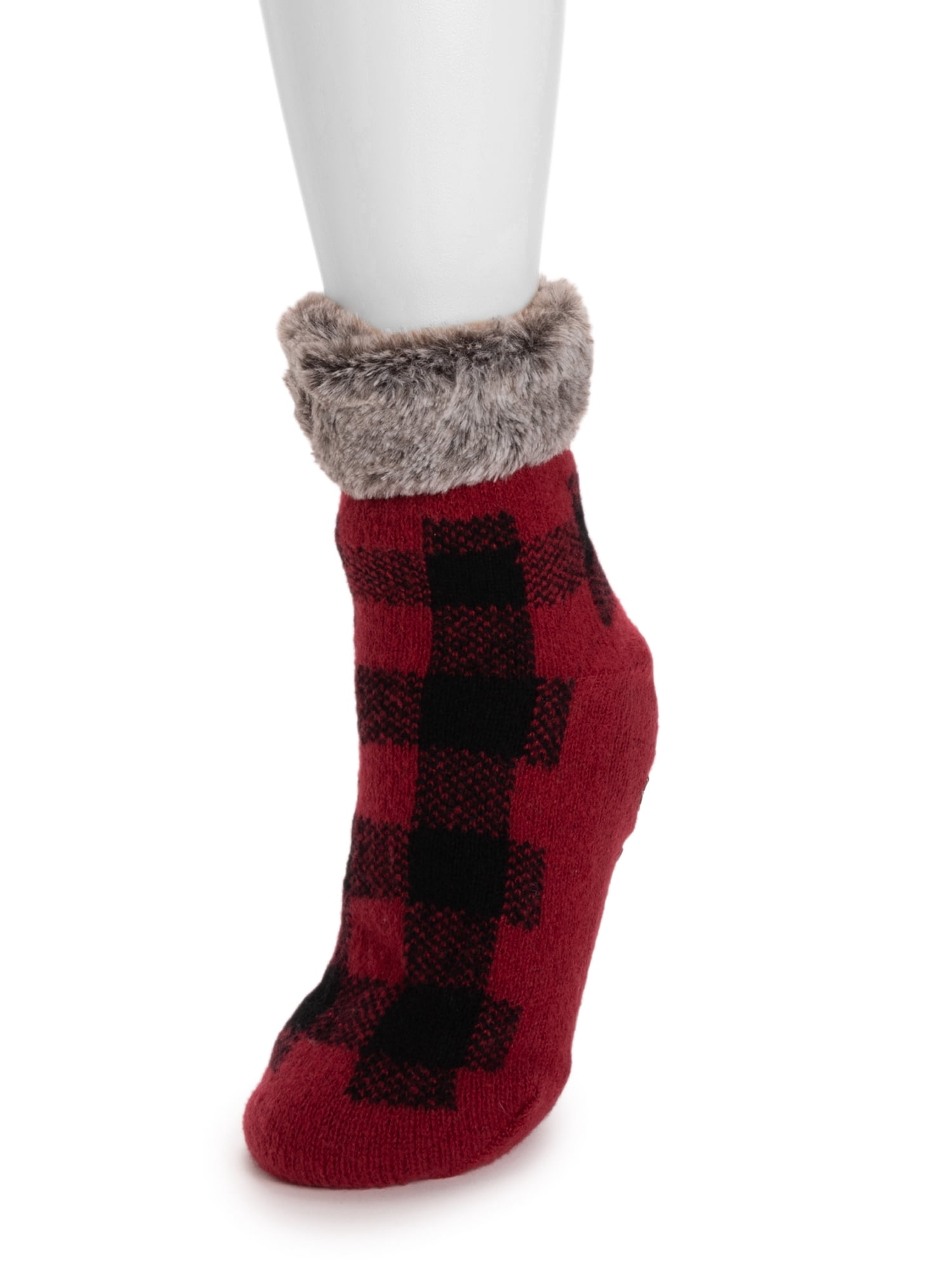 MUK LUKS Women's Midi Cabin Socks, 1-Pack, OSFM