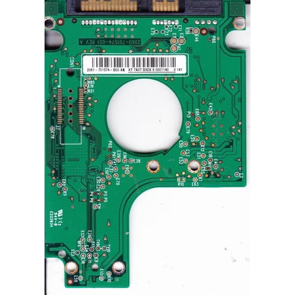 WD1600BEKT-00F3T0, 2061-701574-D00 AB, WD SATA 2.5 PCB
