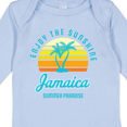thumbnail image 4 of Inktastic Enjoy The Sunshine Jamaica Summer Paradise Boys or Girls Long Sleeve Baby Bodysuit, 4 of 5