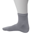 thumbnail image 5 of Jacob Alexander Pair of Adult Solid Crew Dress Socks - Oyster, 5 of 6