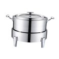 thumbnail image 5 of DOMELAY Catering Buffet Servers and Heaters Chafing Dish for Picnic Home Use Parties, 5 of 9