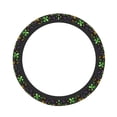 thumbnail image 1 of Fotbe Mardi Gras Carnival4 Funda para Volante Universal de 15 pulgadas, Accesorios para Auto para Hombre y Mujer, Protector de Volante Cómodo para SUV y Sedán, 1 of 6