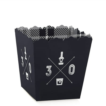 30th Milestone Birthday - Party Mini Favor Boxes - Birthday Party Treat Candy Boxes - Set of (Best Way To Celebrate 30th Birthday)