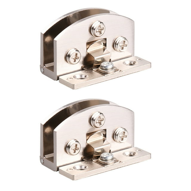 2 Pcs Accessoire de Porte Vitrée Multifonctionnel Refroidisseur de Vin Charnière de Verre pour la Maison