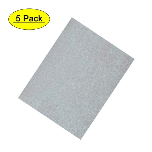 Uxcell 9" x 11" (230mm x 280mm) 4000 Grits Wet Dry Waterproof Sandpapers 5 Pack