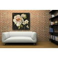 thumbnail image 5 of Epic Art 'Marche de Fleurs on Black' by Lisa Audit, Acrylic Glass Wall Art, 36"x36", 5 of 7