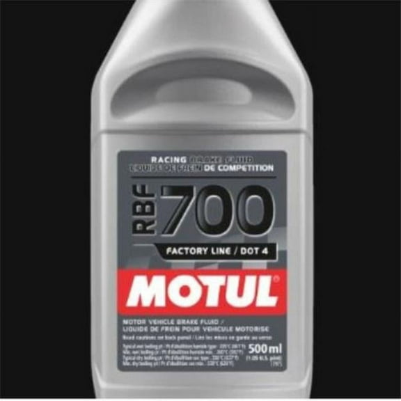 Motul USA  500 ml RBF 700 Brake Fluid Case Bottles - Pack of 12