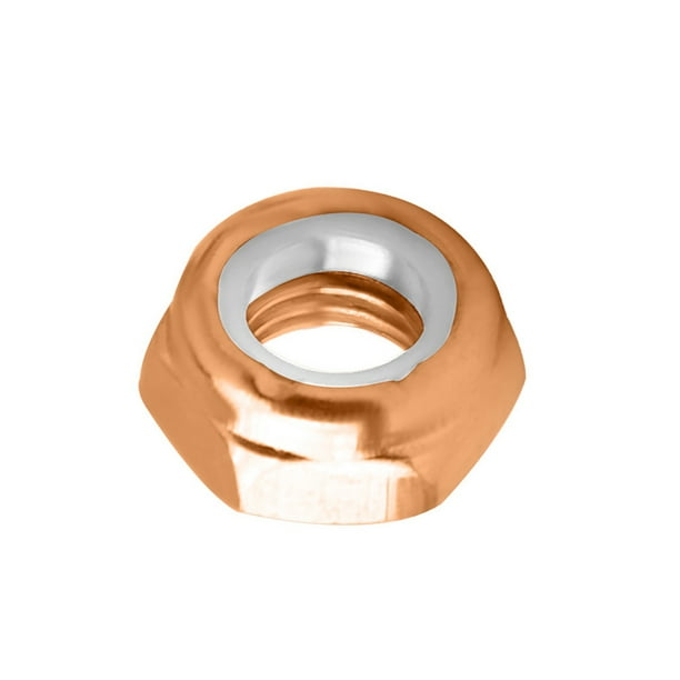 Riwesomey Tuerca para monopatín, accesorios de bloqueo universales profesionales, piezas para monopatín, pieza de Hardware resistente, Herramientas y ferretería Naranja
