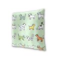 thumbnail image 3 of Colorful Doodle Dogs Cute Throw Pillow Covers Pillowcases 20 x 20 Inch Home Decor 2 Packs for Bedroom Sofa, 3 of 6