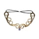 thumbnail image 3 of Cadena de frente de Joyería artificial Yinane Oro, 3 of 8