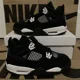 thumbnail image 1 of Ni - ke Air Jordan 4 Retro (GS) White Thunder Size 6.5Y Youth / 8 Women's FQ8213-001 NEW, 1 of 5