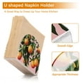 thumbnail image 5 of Yayeee Napkin Holder for Table Kitchen Paper Tissue Organization, Vibrant Oranges, 5 of 8