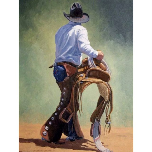 Taladro Pintura Diamante (DE8531) 5D DIY Kits de artesanía de punto de cruz de vaquero completo (WLL1160) 40x50cm Hugtrwg Para estrenar