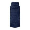 thumbnail image 4 of ZMHEGW Women Coats Loose Winter Long Down Warm Vest With Hood Quilted Winter Casual Down Fall Jackets, 4 of 5