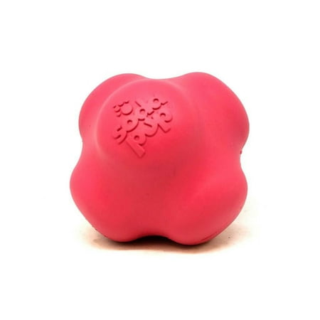 UPC: 0810216024390 | SodaPup Natural Rubber Crazy Bounce Dog Toy – Chew Toy – Crazy Bounce – Retrieving Toy – Designed for Heavy Chewers – Large – Pink