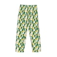 thumbnail image 3 of Lsque Banana Tree Leaves Print Men's Pajama Pants, Lounge Pant - Comfortable Home Wear,Elastic Waistband, Stylish Design-XX-Large, 3 of 9