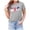 Gray, variant on OAVQHLG3B 4th of July Outfits for Women American Flag T Shirt O-Neck Print Tops T-shirt Short Sleeve Casual Blouse