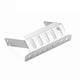 thumbnail image 1 of Stainless Steel Chassis Armor Front Protector Plate for MN D90 D99 MN99S 1/12 RC Car Upgrade Parts, 1 of 5