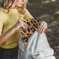 thumbnail image 5 of FORMRS 13"-13.3" Laptop Sleeve Protective Case Soft Carrying Quilted Computer Bag Cover, Leopard Pattern, 5 of 7