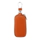 thumbnail image 3 of Funda universal de cuero PU para mando a distancia de coche, funda para llavero inteligente (marrón), 3 of 9