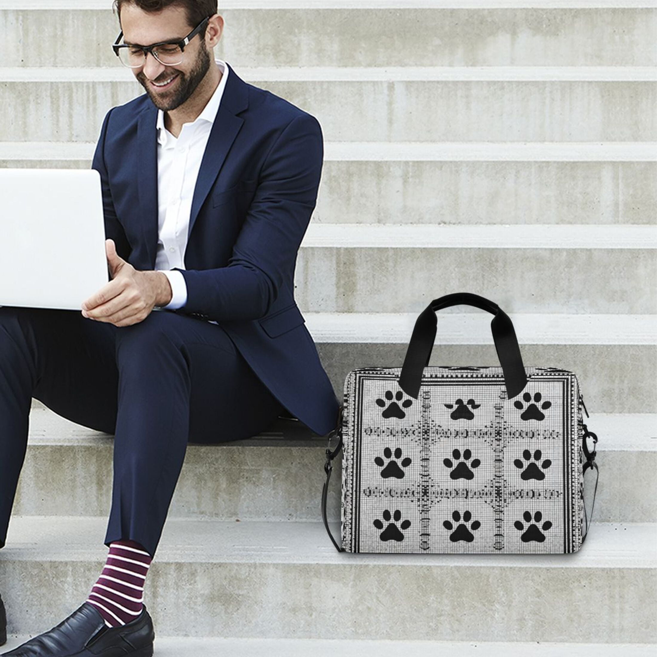 Laptop Bag Laptop Briefcase 15.7 x 3 x 11.8 Inches Laptop Bag Briefcases Laptop Storage Travel Laptop Bag Work Laptop Bag Black Claws