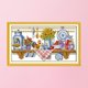 thumbnail image 3 of Cuadros Decorativos Likrtyny Kit de punto de cruz 14CT embutido en tela, 3 of 9