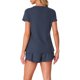 thumbnail image 3 of Conjunto de lounge de punto waffle para mujer INSPIRE CHIC de 2 piezas, traje deportivo con bolsillos, 3XL, color navy, 3 of 5