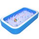 thumbnail image 3 of Muyoka Piscina inflable de 3 capas, resistente a la intemperie, piscina inflable plegable, portátil, grande, automática, salón inflable, piscina para niños para jardín al aire libre, patio trasero, fi Muyoka Hogar, 3 of 7