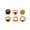 Gold, variant on 6Pcs Vintage Black Stone Rings for Men Gothic Skeleton Portrait Couple Emo Y2k Fashion Jewelry Ring Set for Women Men