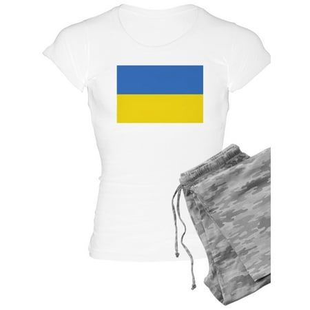 

CafePress - Ukraine Flag Pajamas - Women s Light Pajamas