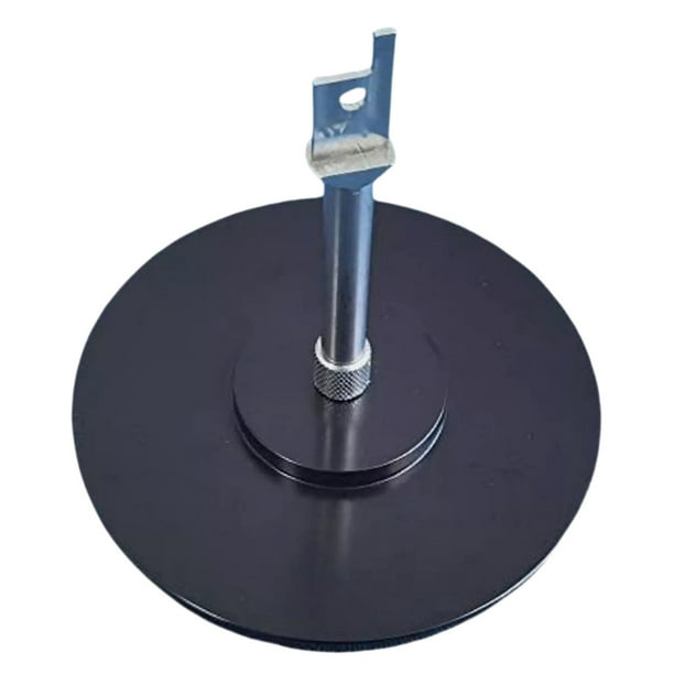Adaptador de Bricolaje Kusrkot Ventosas Aleación de Aluminio Negro