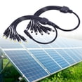 thumbnail image 2 of AOOOWER 5.5x2.1mm 5.5x2.1mm Solar Panel Charging Cord Splitter for Outdoor Enthusiasts, 2 of 11