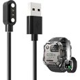 thumbnail image 1 of ccwonima for IOWODO W60 Smart Watch Charger, Magnetic Replacement USB Charging Cable Compatible with IOWODO W60 Smart Watch Accessories(Black), 1 of 1