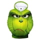 thumbnail image 3 of 3d Grinch Sudadera con capucha Hombres Mujeres Casual Sudadera con capucha Sudadera Amigos Regalo de Navidad, 3 of 3